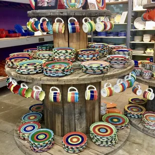 A selection of HF Coors' ceramic dishes and bowls.