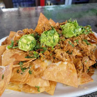 Cochinita Nachos