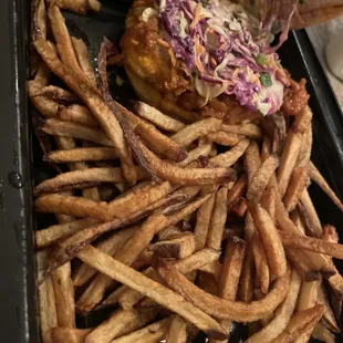 Fried chicken sandwich instead of grilled ordered for severe gluten free allergy