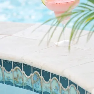 Strawberry margarita poolside anyone?