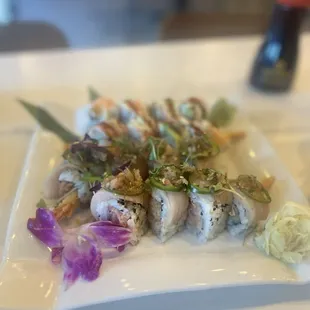 Yellowtail Nightmare Roll