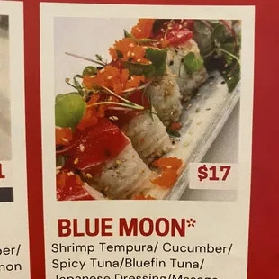 Blue Moon Roll