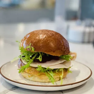 Turkey Cranberry on Brioche bun
