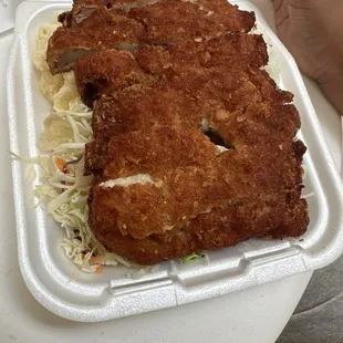 Chicken Katsu plate
