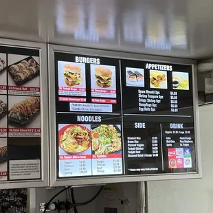 3/28/22: New teriyaki burger, and updated menu