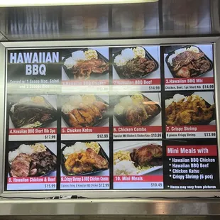 3/28/22: more Hawaiian BBQ options