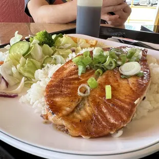 Salmon plate
