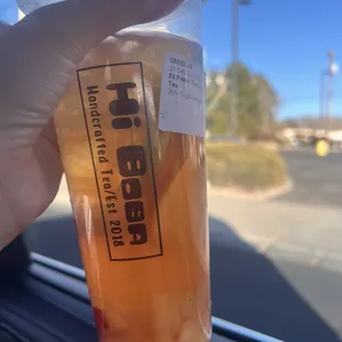 Peach F8. Peach, Orange and Strawberry Oolong Tea