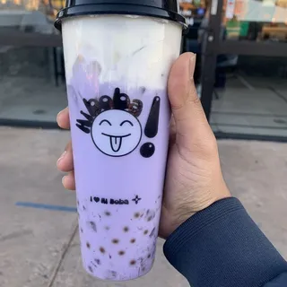 M4. Iced Taro Milk Tea