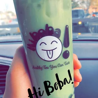 M6. Iced Matcha Milk Tea