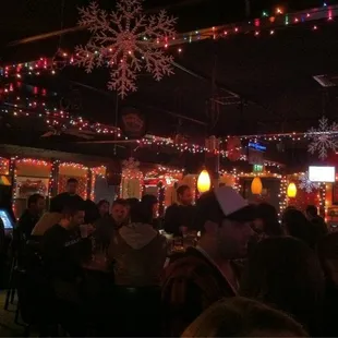 Interior during December.