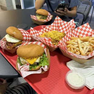 Bacon and Egg Burger