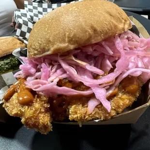 Hot Chicken Sandwich