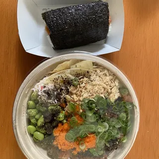 Salmon FURIKAKE poke