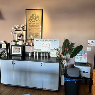 Coffee/drink station