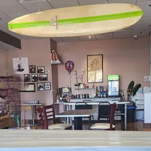 Cool surfboard decor