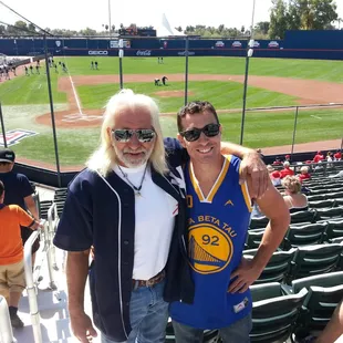 With Talon @ U of  A game