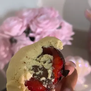 Stuffed strawberry with Nutella