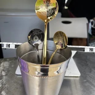 Reusable spoons: Small spoon - $3.75, Big spoon - $6.75