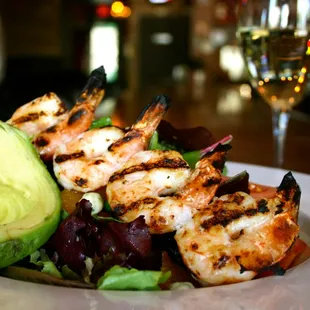 Grilled Shrimp Salad