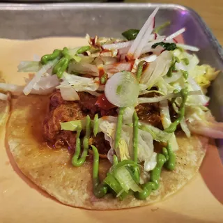 Mojo Braised Chicken Tacos (two per order)