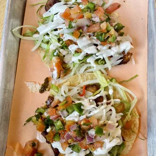 Chili Marinated Catfish Tacos (two per order)