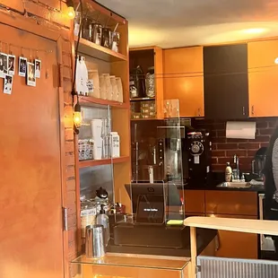 Pastries, didn't get a great look on what's available.