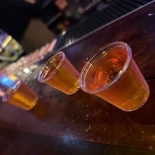 drink, oysters and mussels