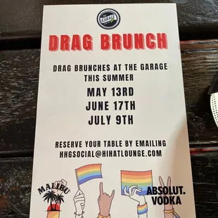 Drag Brunches hosted by Melee the Queen!