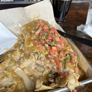 Cajun Shrimp Burrito