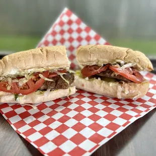Hamburger Poboy
