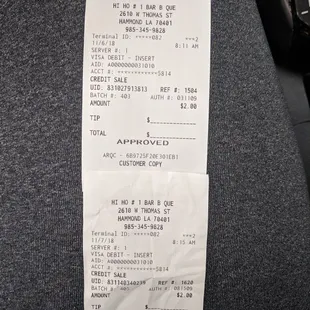 I paid $2 for hashbrowns with sausage gravy previously. I had several receipts showing this but there&apos;s them out already