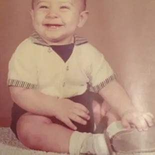 When I ate my first Hi Ho barbecue this is how old I was in this photo 9 months old.