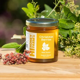 Christmas Berries honey