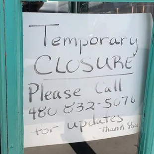 Call (480) 832-5076 Oct 2020