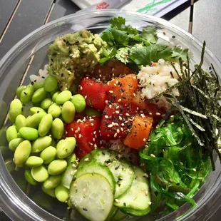 Created my own bowl and it was yummy!