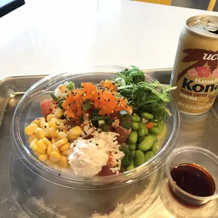 Regular bowl with kona coffee