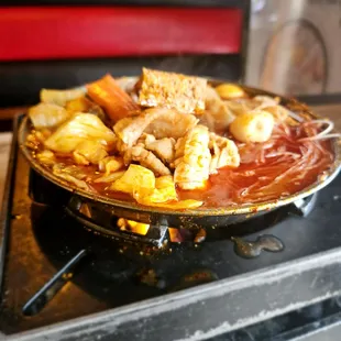 Stinky tofu hot pot