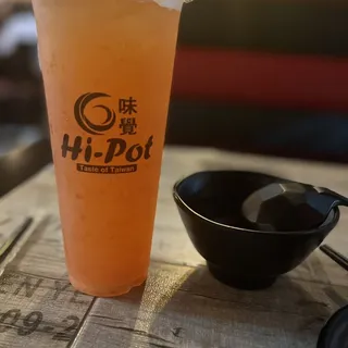 Ice Grapefruit Green Tea