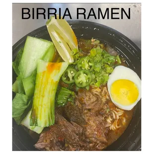 Birria ramen