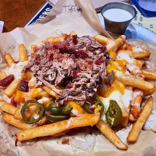 Kalua Pork Sticky Fries