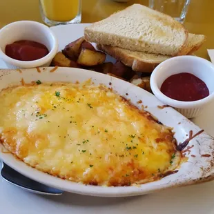 Cheese Baked Eggs