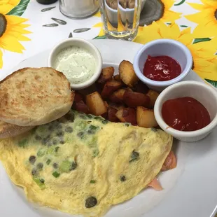 Smoked Salmon Omelet