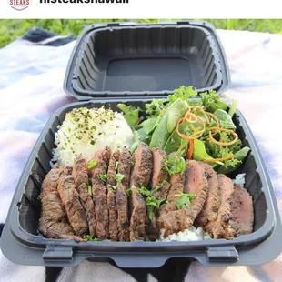 A perfect steak plate from Hi Steak
