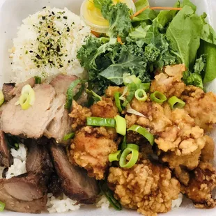 Garlic Chicken Kiawe Guava Smoked Meat