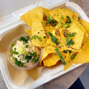 Smoked Ahi Dip and Chips
