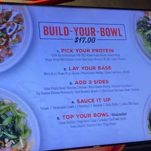 Build your bowl