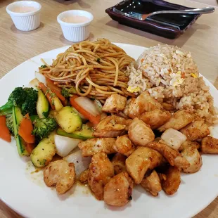 Chicken Hibachi Dinner