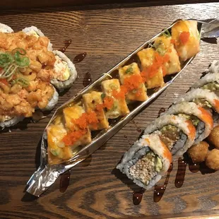 food, sushi and sashimi