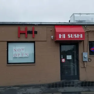 The back door.. More parking